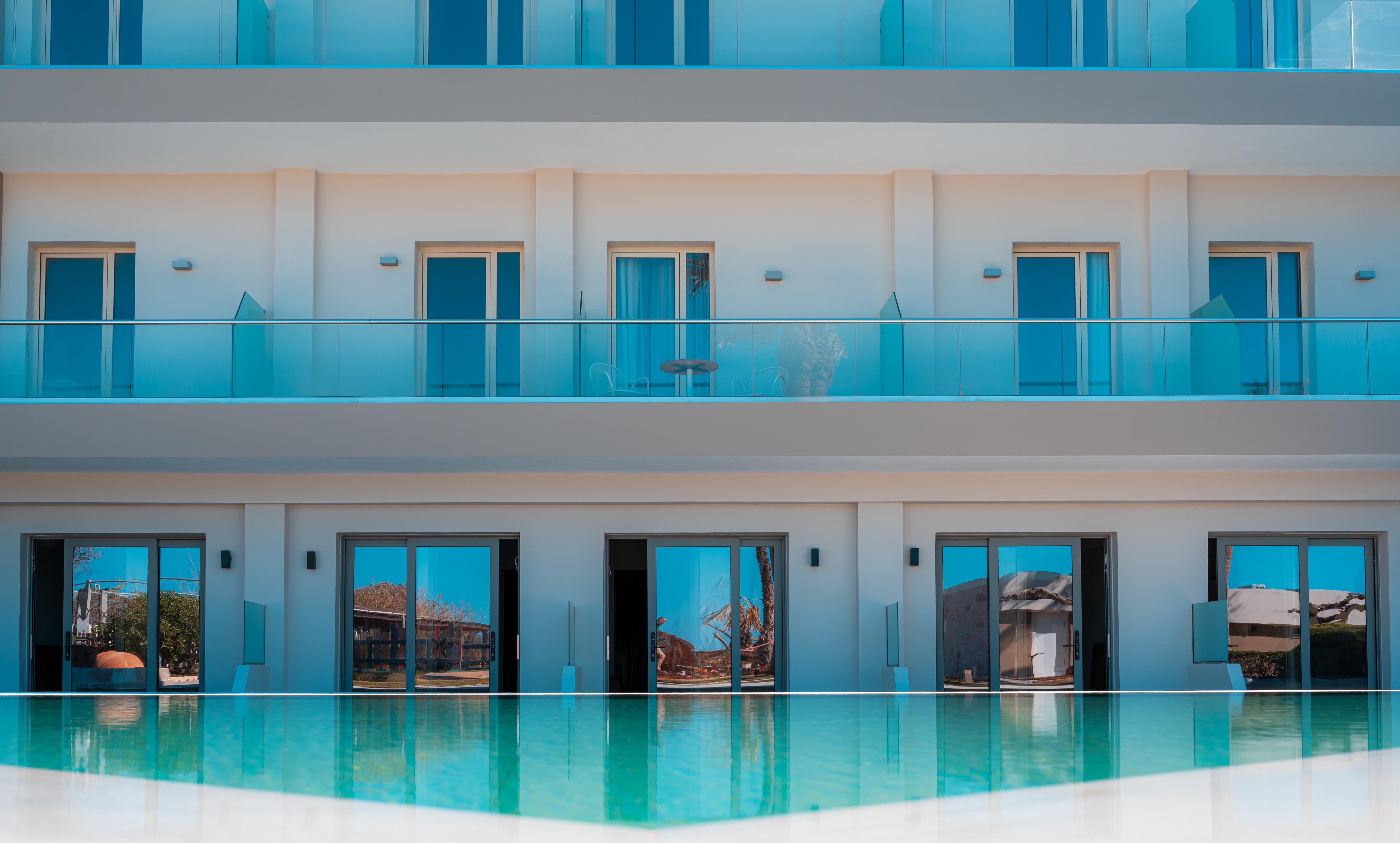 Malia Bay Beach Hotel & Bungalows Buitenkant foto