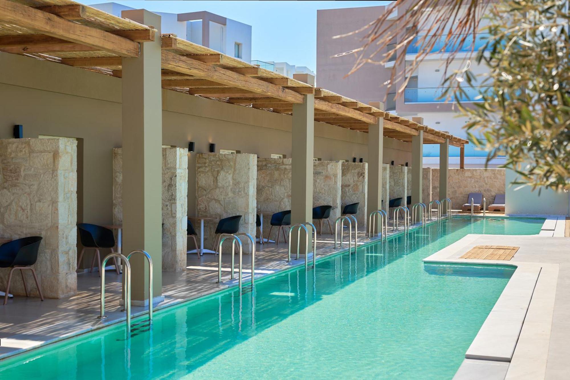 Malia Bay Beach Hotel & Bungalows Buitenkant foto